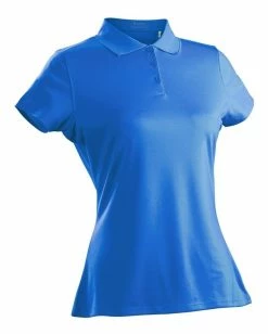 Nancy Lopez Luster Short Sleeve Polo -Golf Clubs Shop nancy lopez luster short sleeve polo blue bird 01 32815.1633466363
