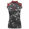Nancy Lopez Tart Sleeveless Polo -Golf Clubs Shop nancy lopez tart sleeveless polo black 01 28236.1648053021