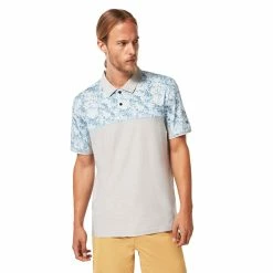 Oakley Sand Block Polo -Golf Clubs Shop oakley sand block polo stonewash blue 03 52112.1677529083