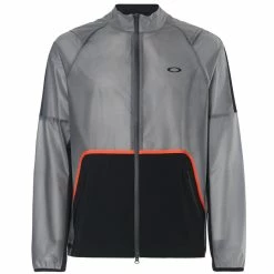 Oakley Targetline Waterproof Full-Zip Shell -Golf Clubs Shop oakley targetline waterproof full zip shell blackout 01 86593.1632935814