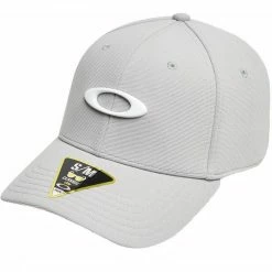 Oakley Tincan Hat -Golf Clubs Shop oakley tincan hat stone grey white 01 15030.1676588956