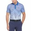 Original Penguin Resort Leaf Print Polo -Golf Clubs Shop original penguin resort leaf print polo blue tattoo 01 38109.1676587396