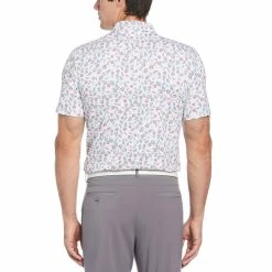 Original Penguin Whimsical Tropical Print Polo -Golf Clubs Shop original penguin whimsical tropical print polo bright white 02 91742.1652883632