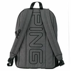 Ping Golf Backpack -Golf Clubs Shop ping 2020 golf backpack heathered grey straps