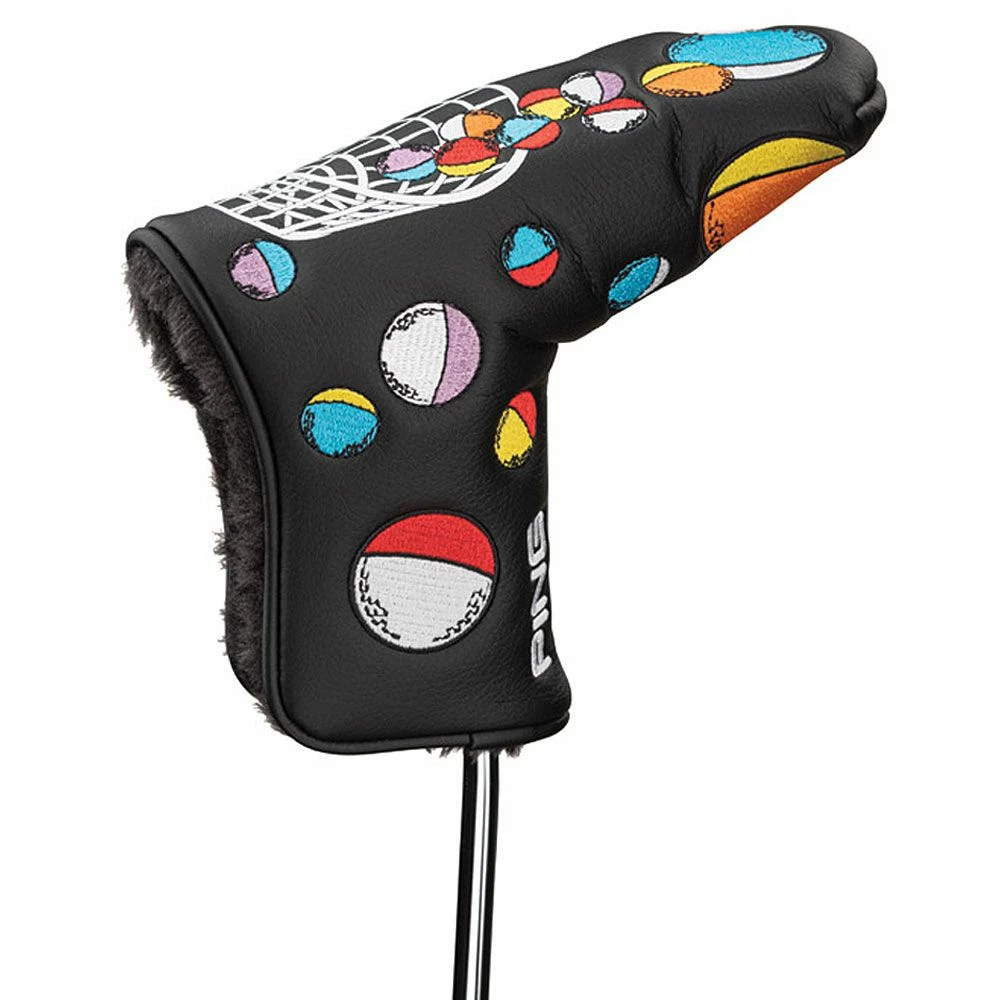 Ping 'Ltd Ed' Vintage Strobic Golf Blade Putter Headcover 2 Ping 'Ltd Ed' Vintage Strobic Golf Blade Putter Headcover - Image 2