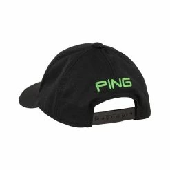 Ping Junior Tour Hat -Golf Clubs Shop ping junior tour hat black electric green 02 05893.1662670127