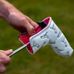 Ping Mr Ping Blossom Golf Blade Putter Headcover 5 Ping Mr Ping Blossom Golf Blade Putter Headcover -Golf Clubs Shop ping mr ping blossom blade putter cover lifestyle