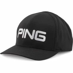 Ping Structured Hat -Golf Clubs Shop ping structured hat black white 01 50916.1632947926
