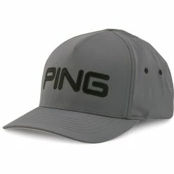 Ping Structured Hat -Golf Clubs Shop ping structured hat dark grey black 01 38437.1632947926