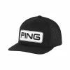 Ping Tour Vented Delta Hat 9 Ping Tour Vented Delta Hat -Golf Clubs Shop ping tour vented delta hat black 01 29903.1652363404