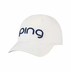 Ping Women's Tour Delta Hat -Golf Clubs Shop ping womens tour delta hat white navy 01 30331.1652367837