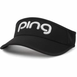 Ping Women's Tour Sport Visor -Golf Clubs Shop ping womens tour sport visor black white 01 48546.1676596039