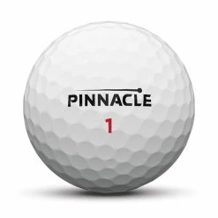 Pinnacle Rush Golf Balls - 15 Ball Pack -Golf Clubs Shop pinnacle rush white ball front 1
