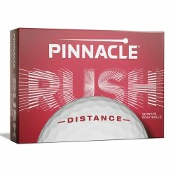Pinnacle Rush Golf Balls - 15 Ball Pack -Golf Clubs Shop pinnacle rush white box 1