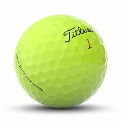 Titleist Pro V1x 2023 Yellow Golf Balls -Golf Clubs Shop prov1x yellow side