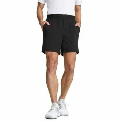 Puma 101 Vented Shorts - 7 Inch -Golf Clubs Shop puma 101 vented shorts 7 inch black 01 35585.1678824481