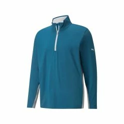 Puma Gamer 1/4 Zip -Golf Clubs Shop puma gamer 1 4 zip blue coral 01 68012.1662670149