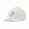 Puma Gust O'Wind P Snapback Hat -Golf Clubs Shop puma gust o wind p snapback hat white quiet shade 01 13264.1660838278