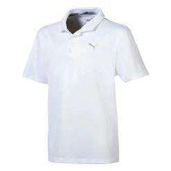 Puma Junior Boys Essential Polo -Golf Clubs Shop puma junior boys essential polo bright white 01 73465.1666792348
