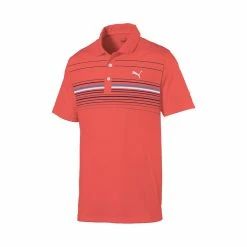 Puma Mattr Canyon Polo -Golf Clubs Shop puma mattr canyon polo hot coral bright cobalt 01 62978.1662137880