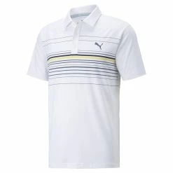 Puma Mattr Canyon Polo -Golf Clubs Shop puma mattr canyon polo white mustard seed 01 39376.1662137883