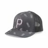 Puma Pineapple Trucker P Hat -Golf Clubs Shop puma pineapple trucker p hat quiet shade pink mist 01 64181.1678814878