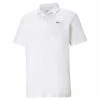 Puma Tech Pique Moving Day Polo -Golf Clubs Shop puma tech pique moving day polo white 01 11256.1659042763