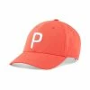 Puma Women's Pony P Hat -Golf Clubs Shop puma womens pony p hat hot coral white 01 07989.1645040111
