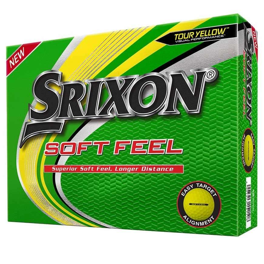 Srixon Soft Feel Tour Yellow Golf Balls 1 Srixon Soft Feel Tour Yellow Golf Balls