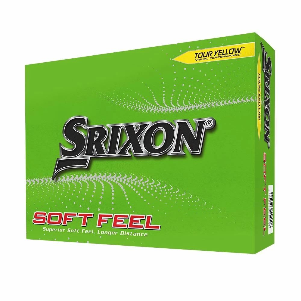 Srixon Soft Feel 2023 Tour Yellow Golf Balls 1 Srixon Soft Feel 2023 Tour Yellow Golf Balls