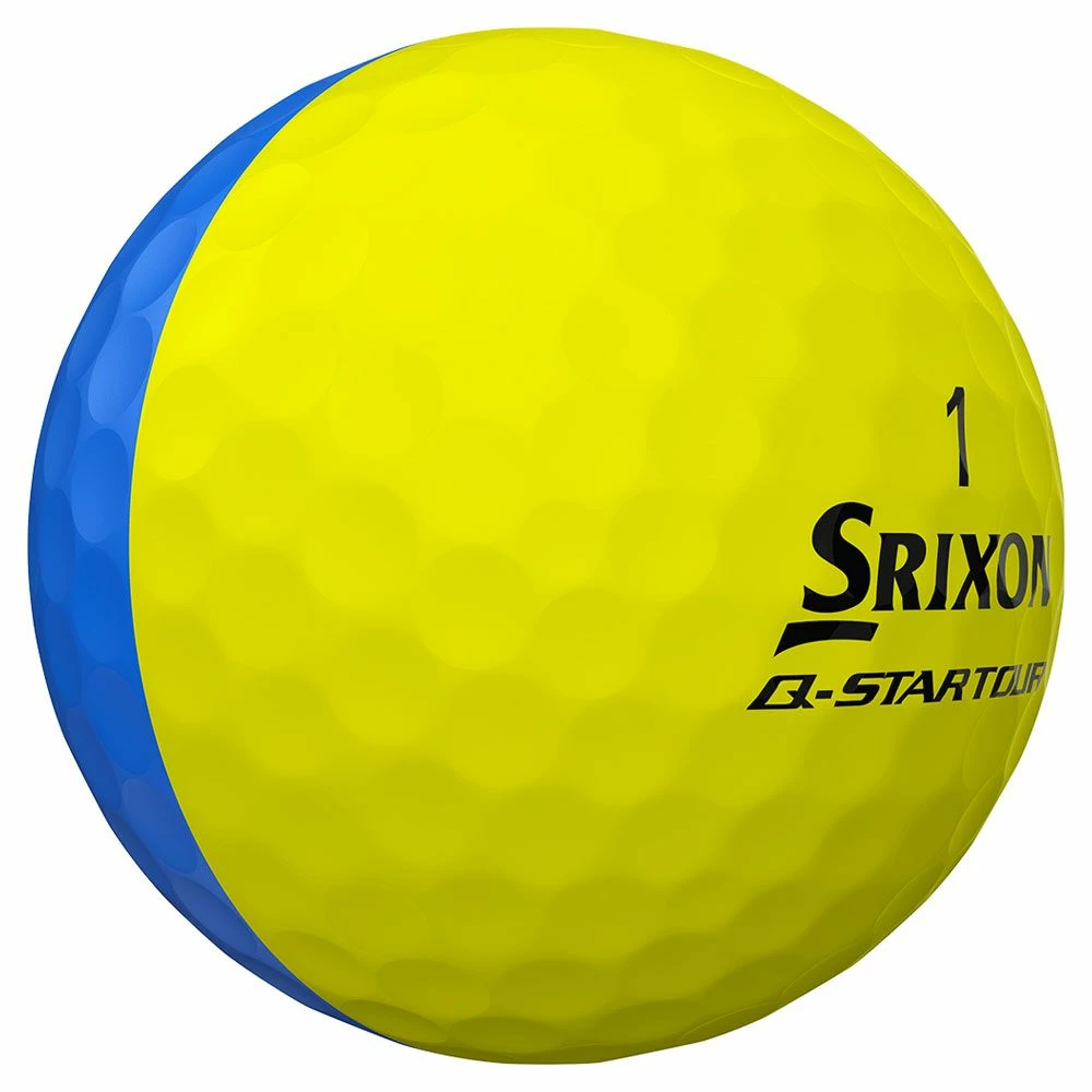 Srixon Q-Star Tour Divide Blue Golf Balls 2 Srixon Q-Star Tour Divide Blue Golf Balls - Image 2