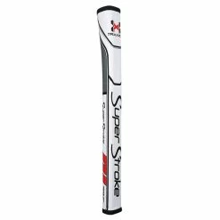 SuperStroke Traxion Pistol GT Tour Putter Grip -Golf Clubs Shop ss pistol gt white red