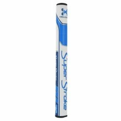 SuperStroke Traxion Tour 1.0 Golf Putter Grip -Golf Clubs Shop ss tour 1.0 white blue update 2