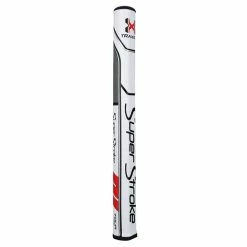 SuperStroke Traxion Tour 1.0 Golf Putter Grip -Golf Clubs Shop ss tour 1.0 white red