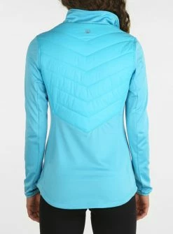 Straight Down Women's Cascade Quarter Zip -Golf Clubs Shop straight down womens cascade quarter zip azul 02 80169.1633115503