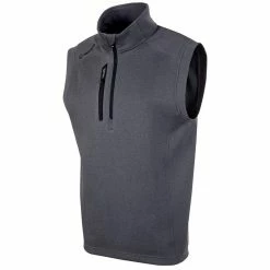 Sunice Axel Lightweight Stretch Thermal Half-Zip Vest 10 Sunice Axel Lightweight Stretch Thermal Half-Zip Vest -Golf Clubs Shop sunice axel lightweight stretch thermal half zip charcoal melange black 01 67463.1636748316