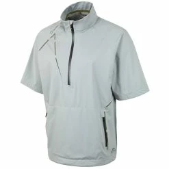 Sunice Sullivan Zephal Flextech Waterproof Ultra-Stretch Short Sleeve Pullover -Golf Clubs Shop sunice sullivan zephal flextech waterproof ultra stretch short sleeve jacket magnesium army green 01 71313.1636983285