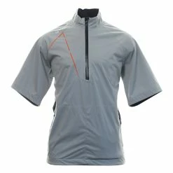 Sunice Sullivan Zephal Flextech Waterproof Ultra-Stretch Short Sleeve Pullover -Golf Clubs Shop sunice sullivan zephal flextech waterproof ultra stretch short sleeve jacket magnesium outrageous orange 01 52094.1636983285