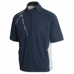 Sunice Sullivan Zephal Flextech Waterproof Ultra-Stretch Short Sleeve Pullover -Golf Clubs Shop sunice sullivan zephal flextech waterproof ultra stretch short sleeve jacket midnight magnesium 01 77972.1636983213