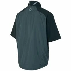 Sunice Winston Short Sleeve Packable Wind Shirt -Golf Clubs Shop sunice winston short sleeve packable wind shirt charcoal black 02 95788.1634586590