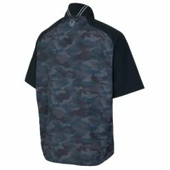 Sunice Winston Short Sleeve Packable Wind Shirt -Golf Clubs Shop sunice winston short sleeve packable wind shirt charcoal camo black 02 61912.1634586590