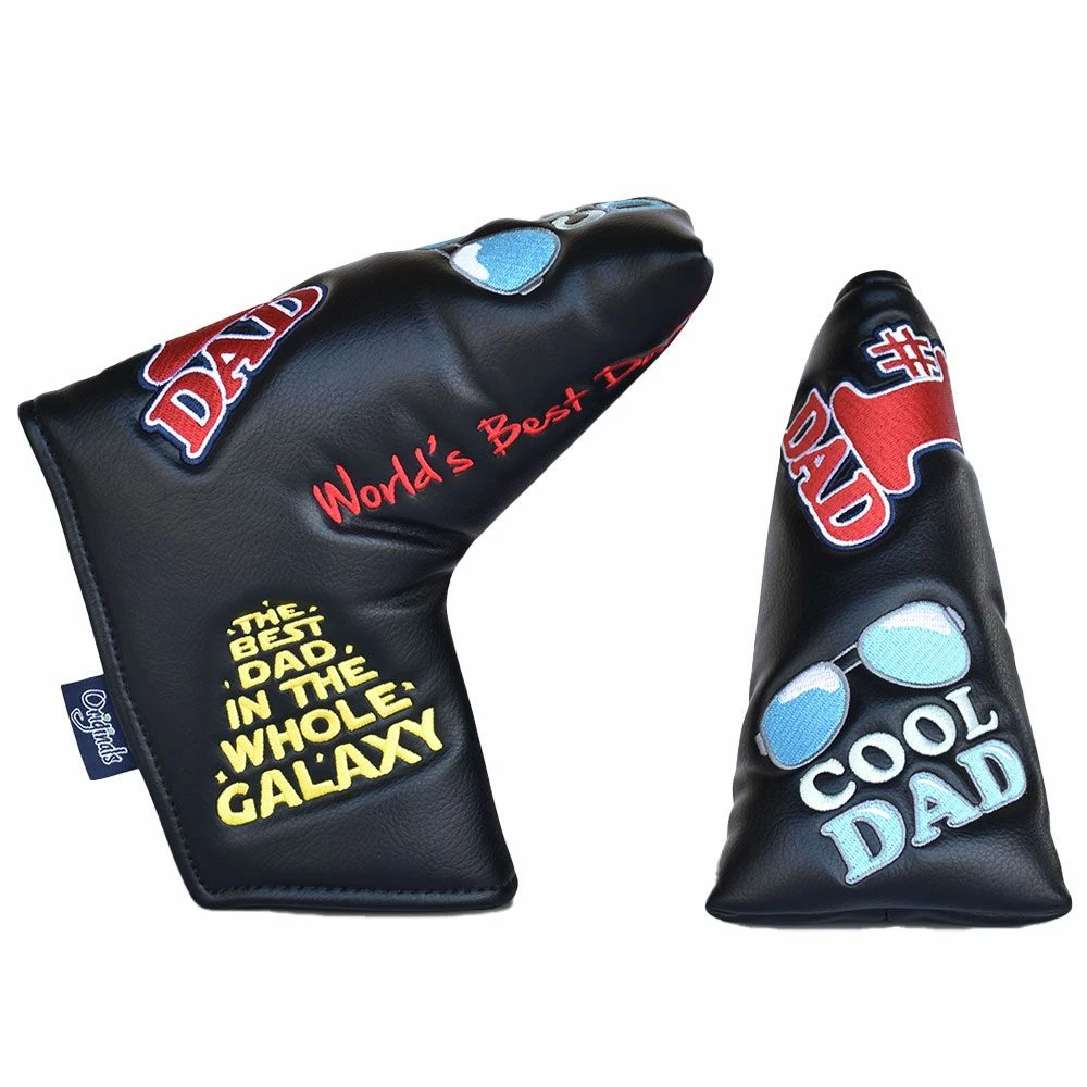 PRG Originals 'Super Dad' Golf Blade Putter Headcover 1 PRG Originals 'Super Dad' Golf Blade Putter Headcover
