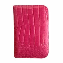 Surprizeshop Ladies Large Croc Effect Golf Scorecard Holder -Golf Clubs Shop surprizeshop croc effect large golf scorecard holder sh080 1