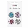 SurprizeShop Crystal Flower Golf Ball Marker Set -Golf Clubs Shop surprizeshop crystal flower ball marker set ms006008