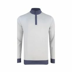 SWANNIES McKinnon 1/4 Zip -Golf Clubs Shop swannies mckinnon 1 4 zip glacier navy 01 40351.1653928058