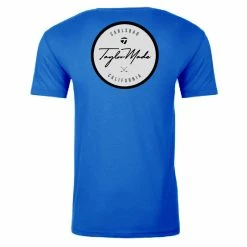 TaylorMade Circle Script Tee -Golf Clubs Shop taylormade circle script tee cool blue 02 51875.1678212511