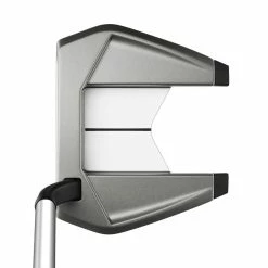 TaylorMade Spider SR Flow #9 Platinum Golf Putter -Golf Clubs Shop taylormade spider sr 1 platinum putter address