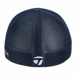 TaylorMade Tour Cage Fitted Hat -Golf Clubs Shop taylormade tour cage fitted hat navy 02 57605.1677783781