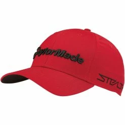 TaylorMade Tour Radar Hat - 2022 -Golf Clubs Shop taylormade tour radar hat 2022 red 01 61791.1673905459