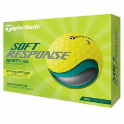 TaylorMade Soft Response Yellow Golf Balls